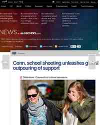Conn. shooting: Global outpouring of support - One News Page